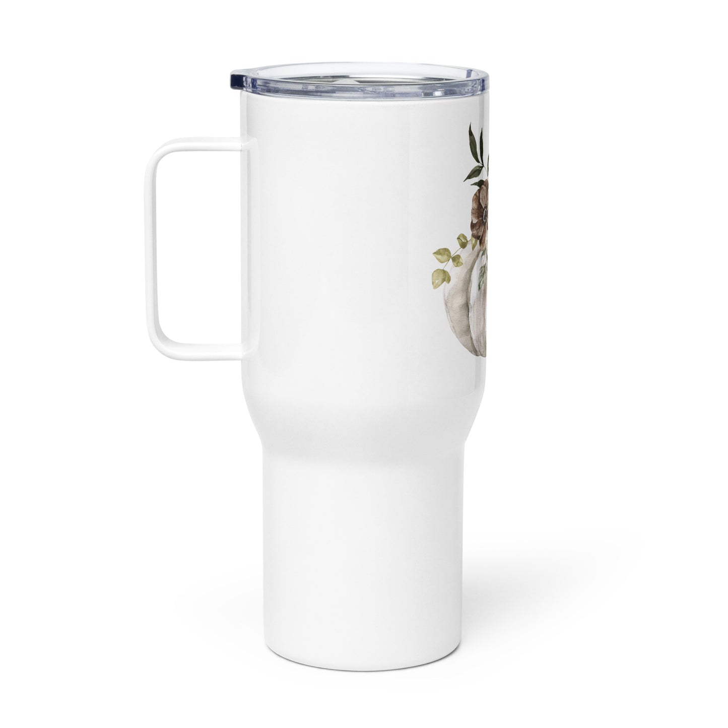 I'm not mean, I'm spicy nice! Travel mug with a handle