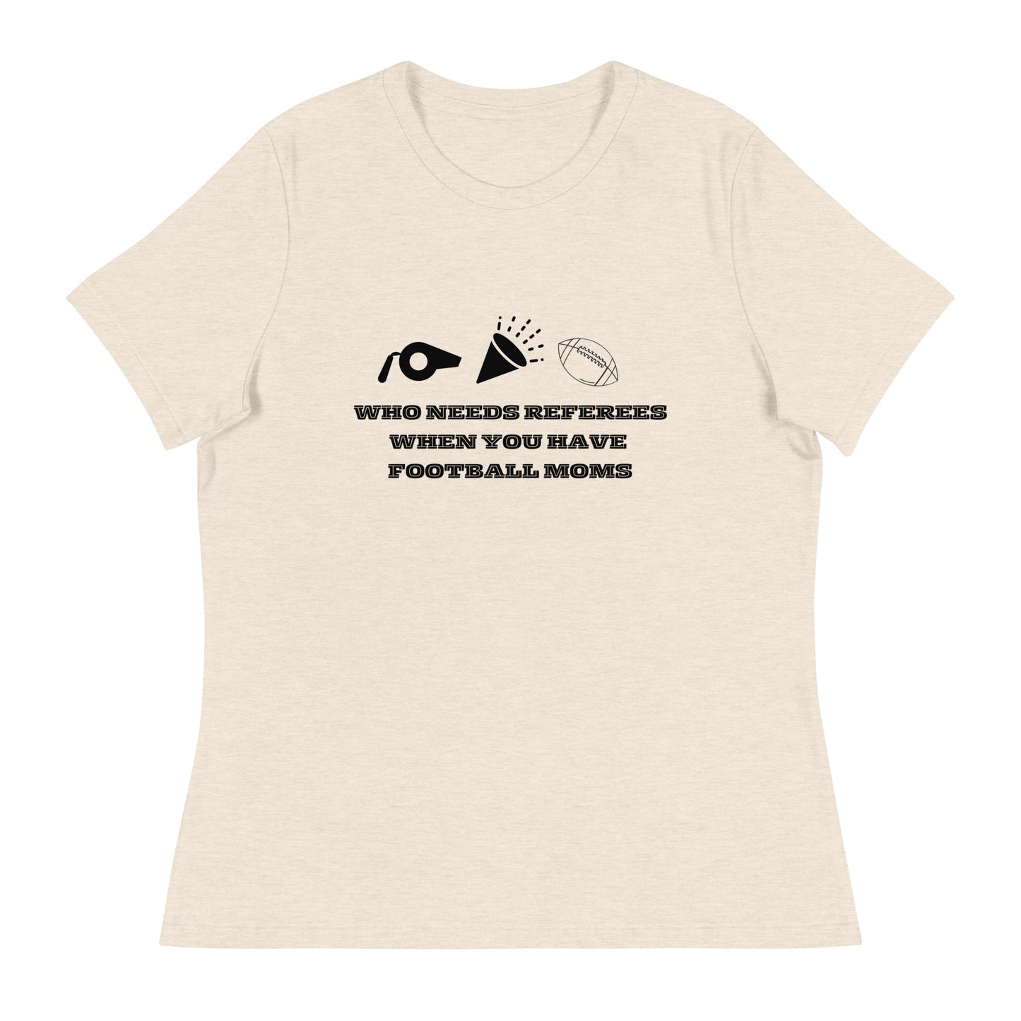 Football Moms Women's Relaxed T-Shirt