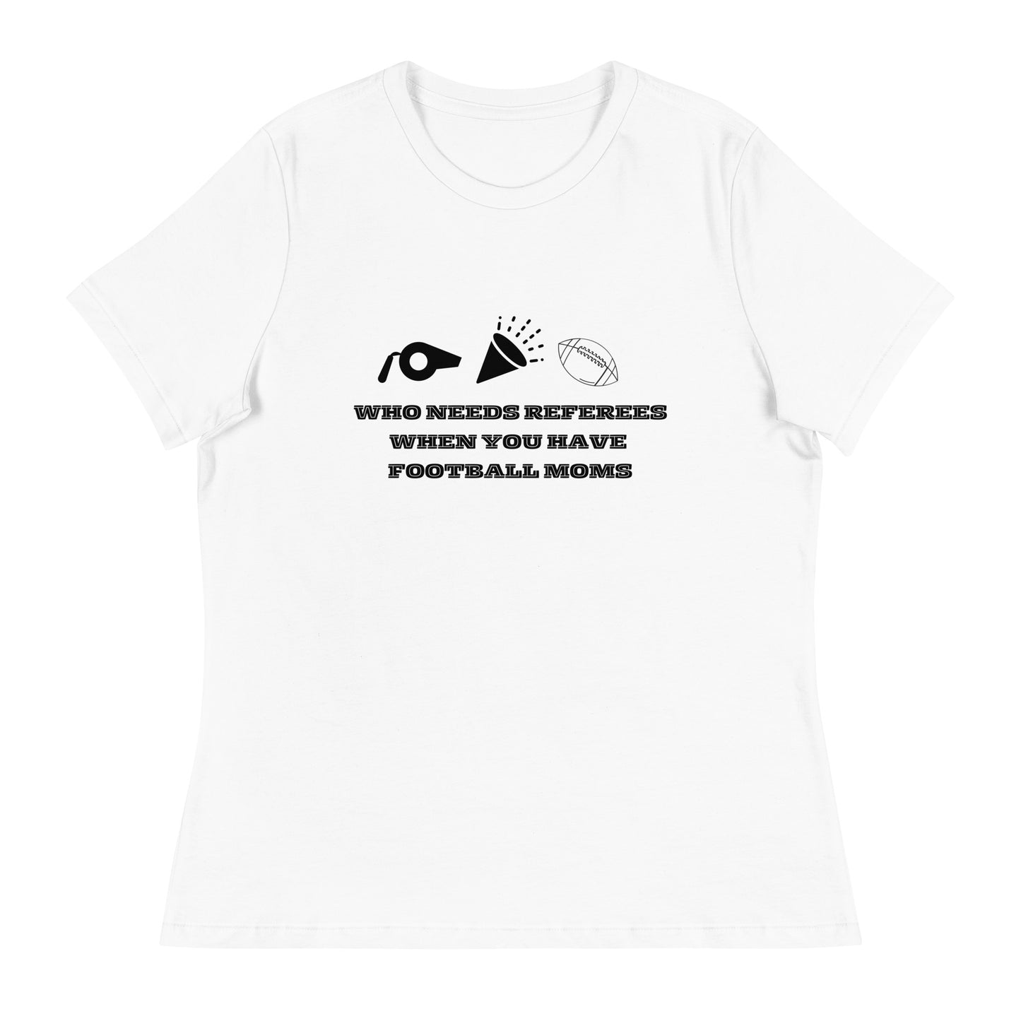Football Moms Women's Relaxed T-Shirt